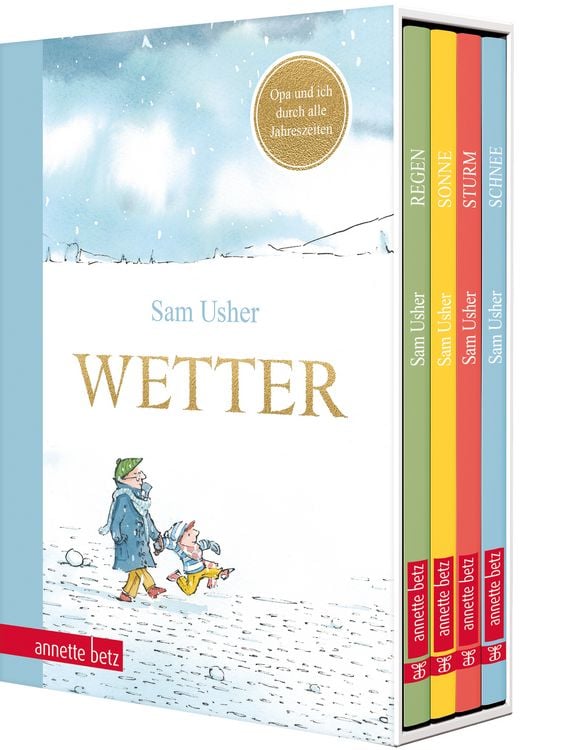 Produktbild: Wetter - Vier Bilderb&uuml;cher in einem hochwertigen Schuber
