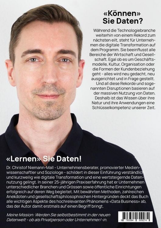 Produktbild: Data Business: Wie digitale Transformation gelingt