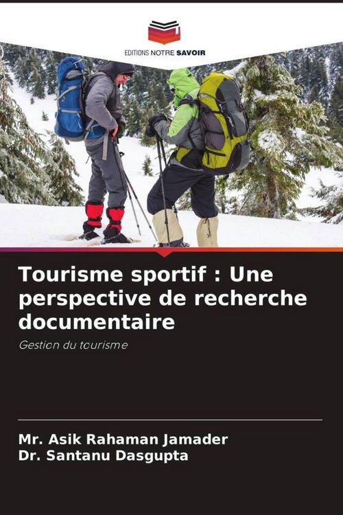 Produktbild: Tourisme sportif : Une perspective de recherche documentaire