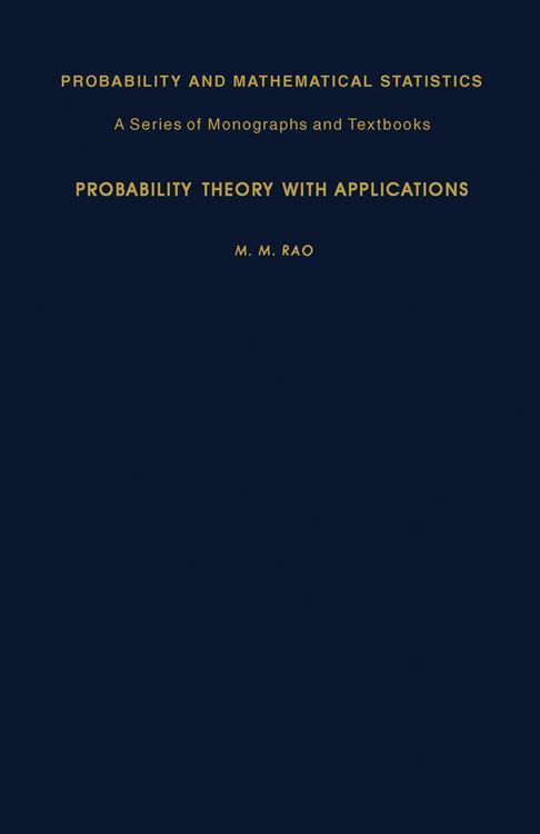 Produktbild: Probability Theory with Applications