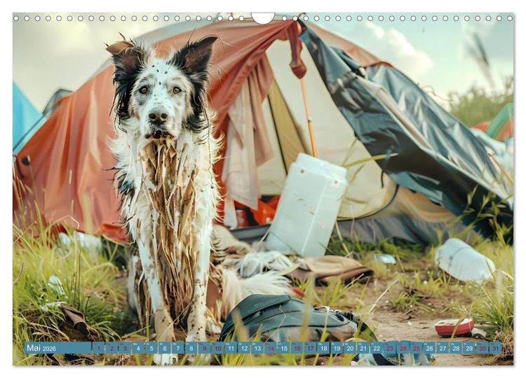 Produktbild: Camping Extreme (Wandkalender 2026 DIN A3 quer), CALVENDO Monatskalender