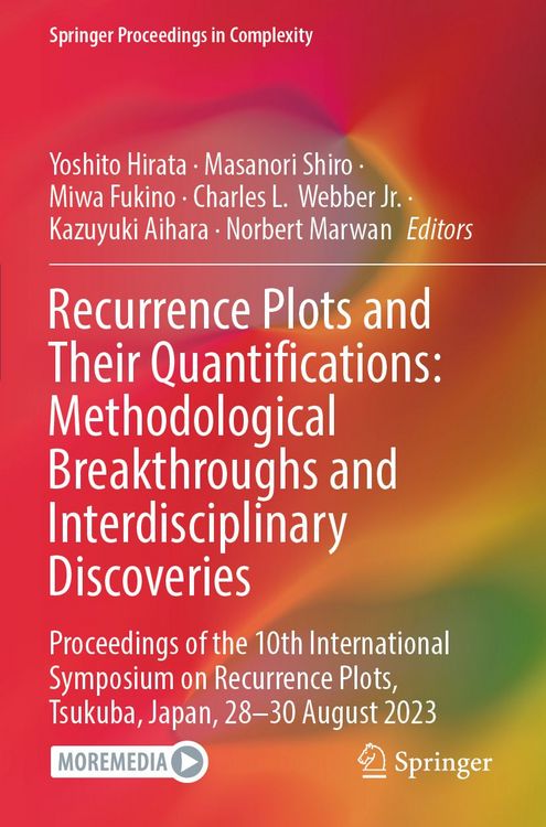 Produktbild: Recurrence Plots and Their Quantifications: Methodological Breakthroughs and Interdisciplinary Discoveries