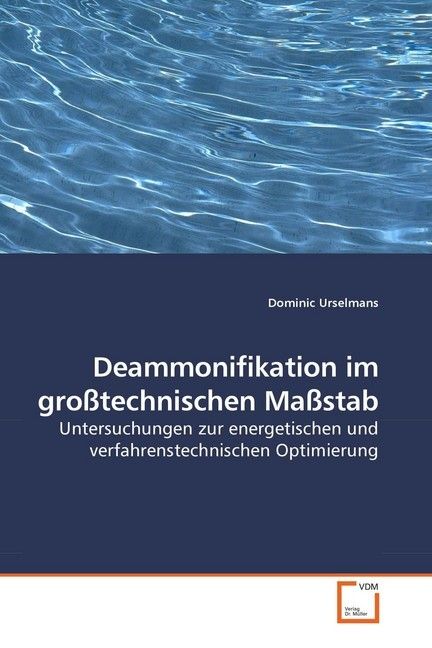 Produktbild: Urselmans, D: Deammonifikation im gro&szlig;technischen Ma&szlig;stab
