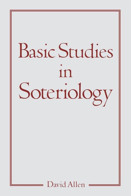 Produktbild: Basic Studies in Soteriology