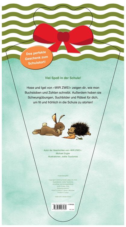 Produktbild: Mein fr&ouml;hlich-buntes Schult&uuml;tenbuch mit WIR ZWEI