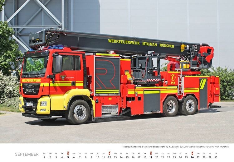 Produktbild: Feuerwehr Kalender 2027 Wandkalender