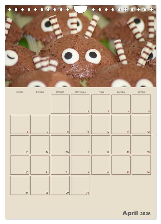 Produktbild: Ein total s&uuml;&szlig;er Planer (Wandkalender 2026 DIN A4 hoch), CALVENDO Monatskalender