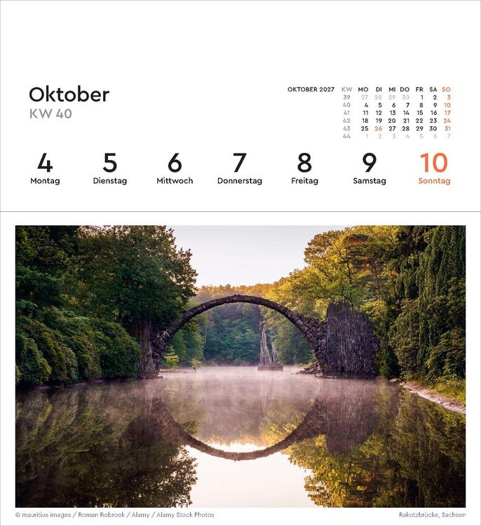 Produktbild: Deutschland - KUNTH Postkartenkalender 2027
