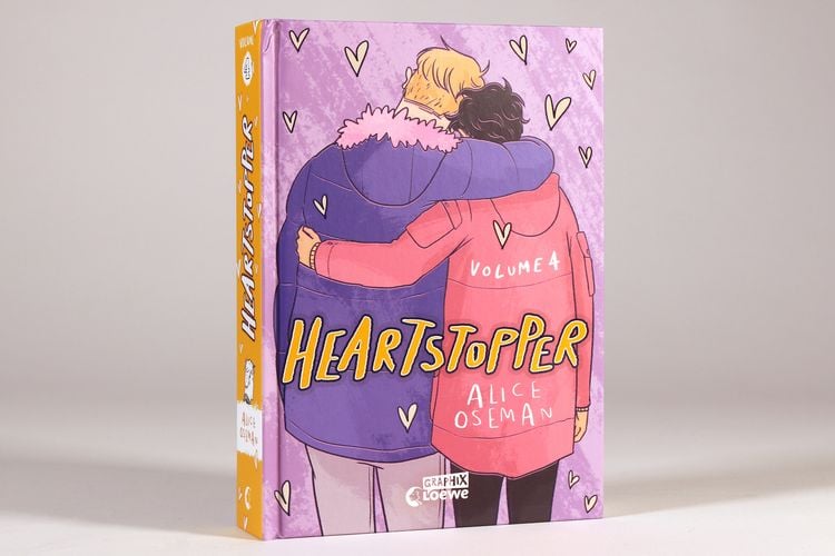 Produktbild: Heartstopper Volume 4 (deutsche Hardcover-Ausgabe)