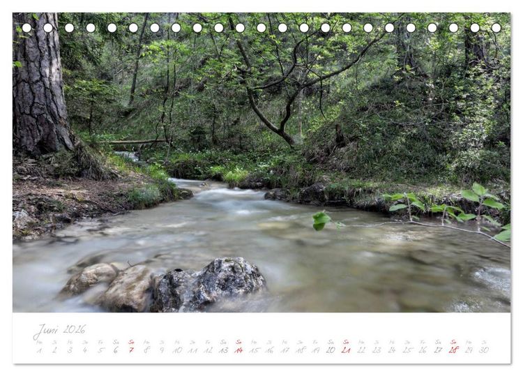 Produktbild: Im S&uuml;den von &Ouml;sterreich (Tischkalender 2026 DIN A5 quer), CALVENDO Monatskalender