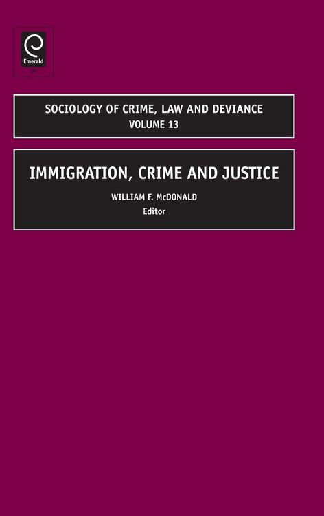 Produktbild: Immigration, Crime and Justice