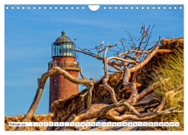 Produktbild: Prerow auf dem Dar&szlig; - Sehnsuchtsort an der Ostsee (Wandkalender 2026 DIN A4 quer), CALVENDO Monatskalender