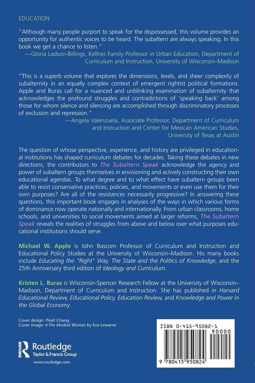 Produktbild: The Subaltern Speak