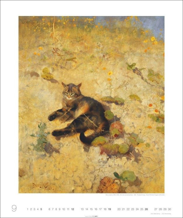 Produktbild: Katzen in der Kunst Edition Kalender 2027