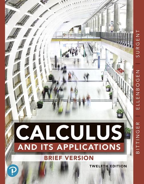 Produktbild: Bittinger, M: Calculus and Its Applications, Brief Version