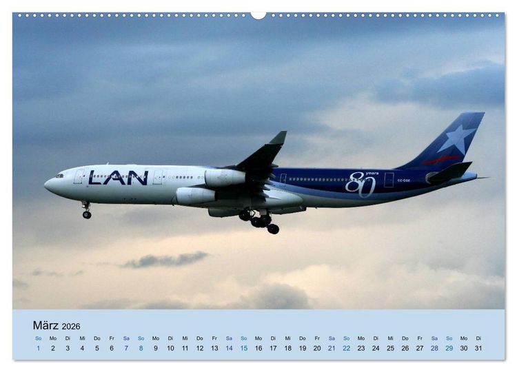 Produktbild: Giganten der L&uuml;fte (Wandkalender 2026 DIN A2 quer), CALVENDO Monatskalender