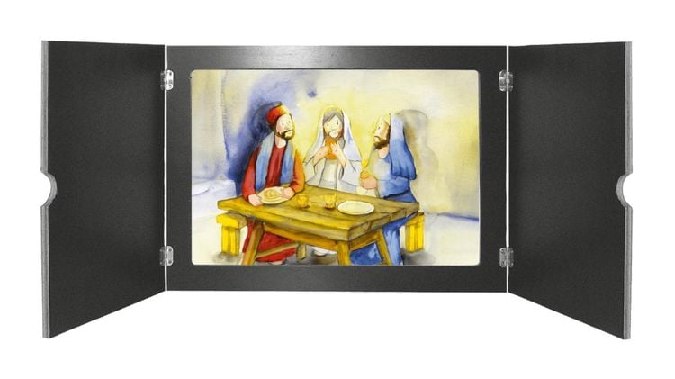 Produktbild: Jesus-Geschichten für die Erstkommunion-Vorbereitung. Kamishibai Bildkartenset