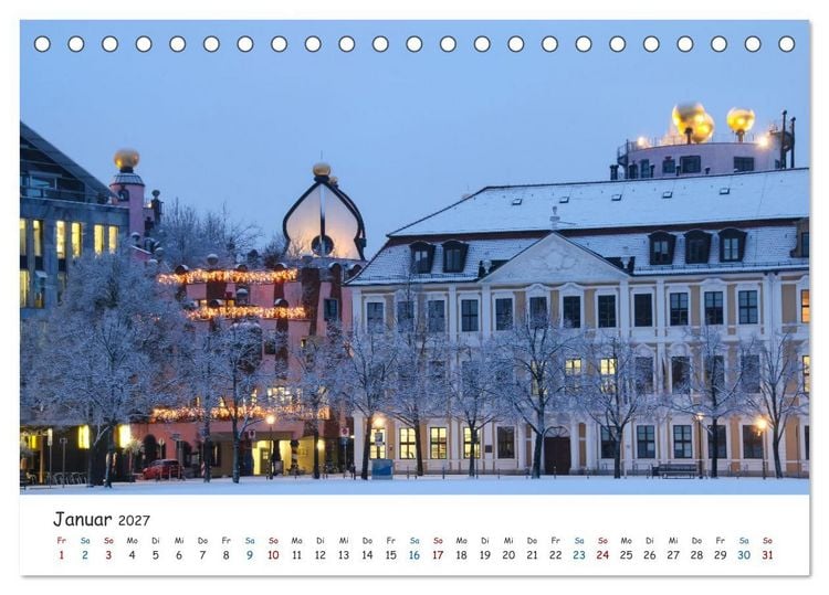 Produktbild: Typisch Magdeburg (Tischkalender 2027 DIN A5 quer), CALVENDO Monatskalender