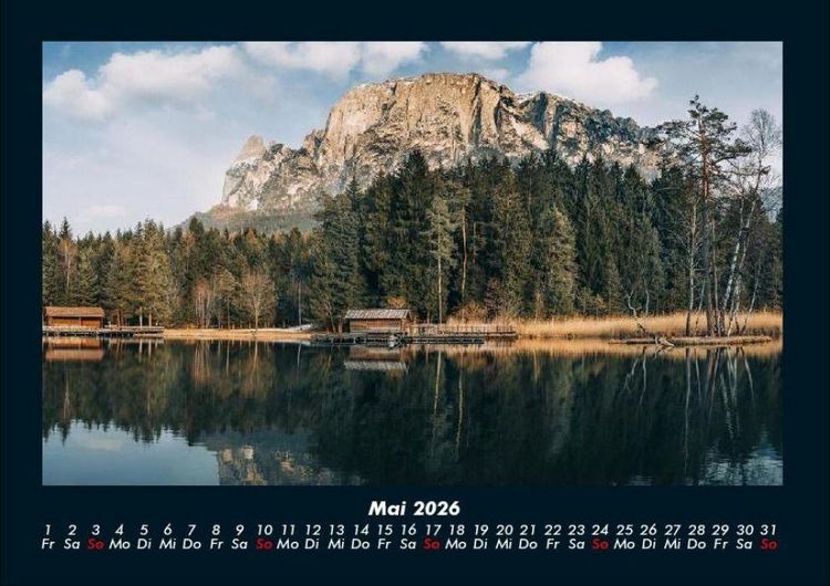 Produktbild: Berge 2026 Fotokalender DIN A4