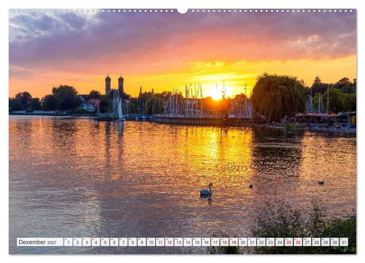 Produktbild: Bodensee - Traumlandschaften am Wasser (Wandkalender 2027 DIN A2 quer), CALVENDO Monatskalender