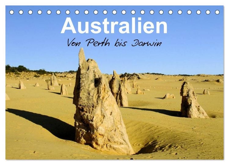 Produktbild: Australien - Von Perth bis Darwin (Tischkalender 2026 DIN A5 quer), CALVENDO Monatskalender