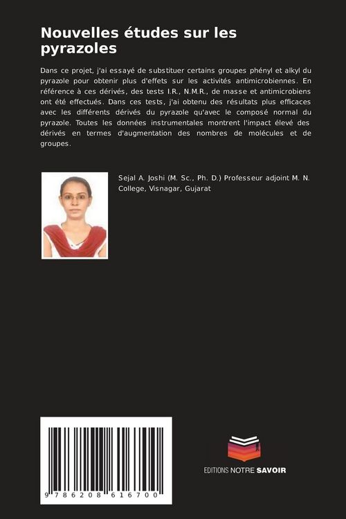 Produktbild: Nouvelles &eacute;tudes sur les pyrazoles