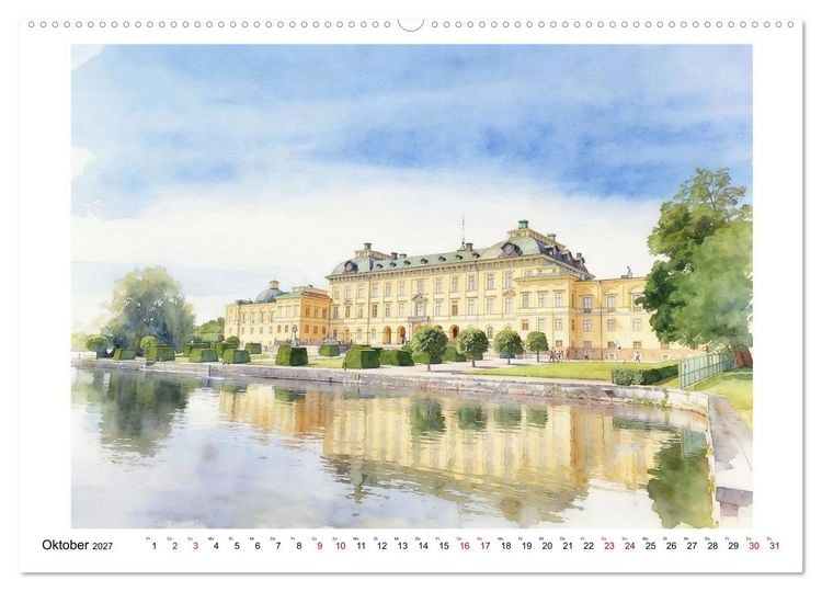 Produktbild: Schweden - Weites Land (Wandkalender 2027 DIN A2 quer), CALVENDO Monatskalender