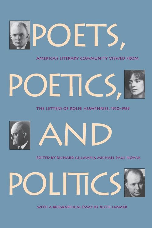 Produktbild: Poets, Poetics, and Politics