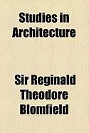 Produktbild: Studies in Architecture