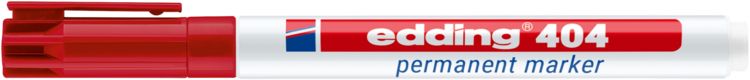 Produktbild: EDDING&reg; Permanent Marker 404, rot