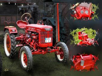 Produktbild: CALVENDO Puzzle Oldtimer Traktor McCormick | 1000 Teile Lege-Gr&ouml;&szlig;e 64x48cm Foto-Puzzle f&uuml;r gl&uuml;ckliche Stunden