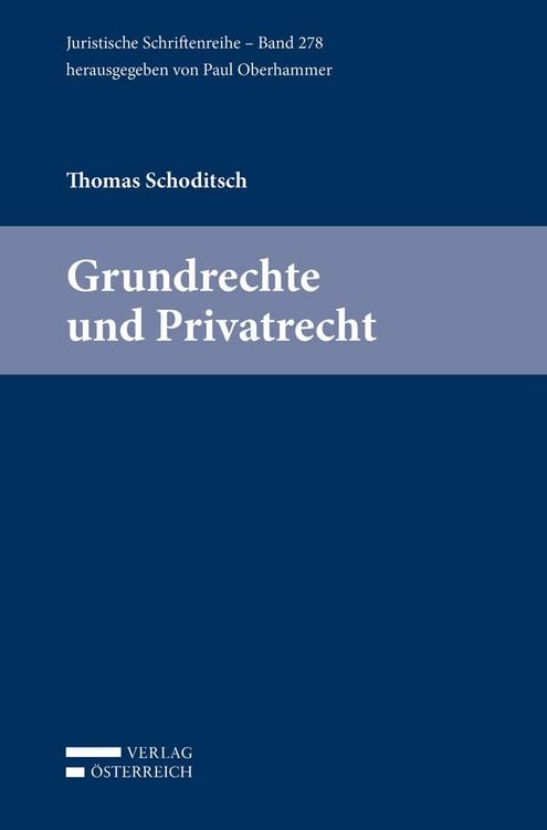 Produktbild: Grundrechte und Privatrecht