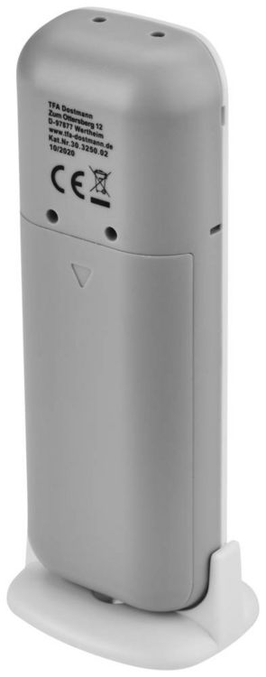 Produktbild: TFA Dostmann SPOT Funk-Thermometer digital Schwarz 30.3030.01