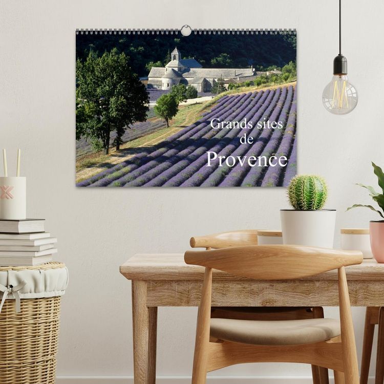 Produktbild: Grands sites de Provence (Calendrier mural 2026 DIN A3 vertical), CALVENDO calendrier mensuel