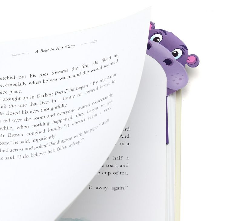 Produktbild: Bigmouth Hippo - Dein schlaues Lesezeichen - Mit Magnet