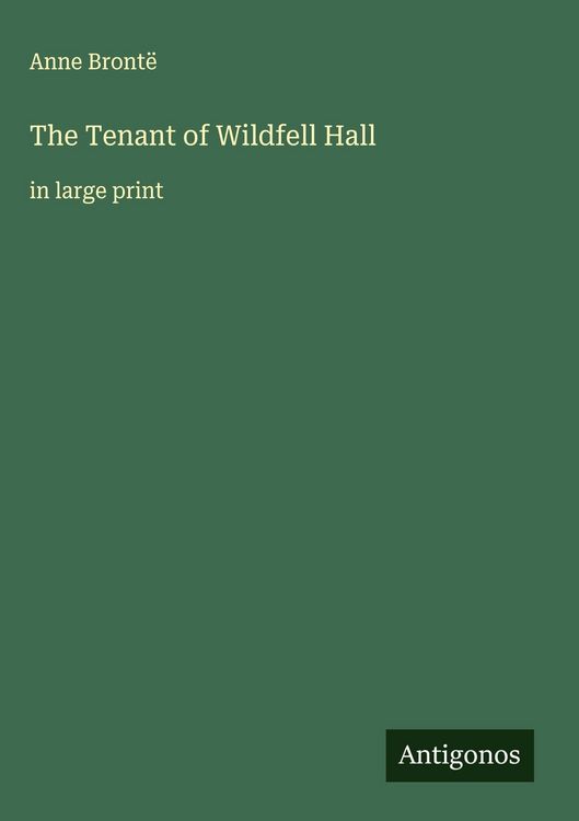 Produktbild: The Tenant of Wildfell Hall