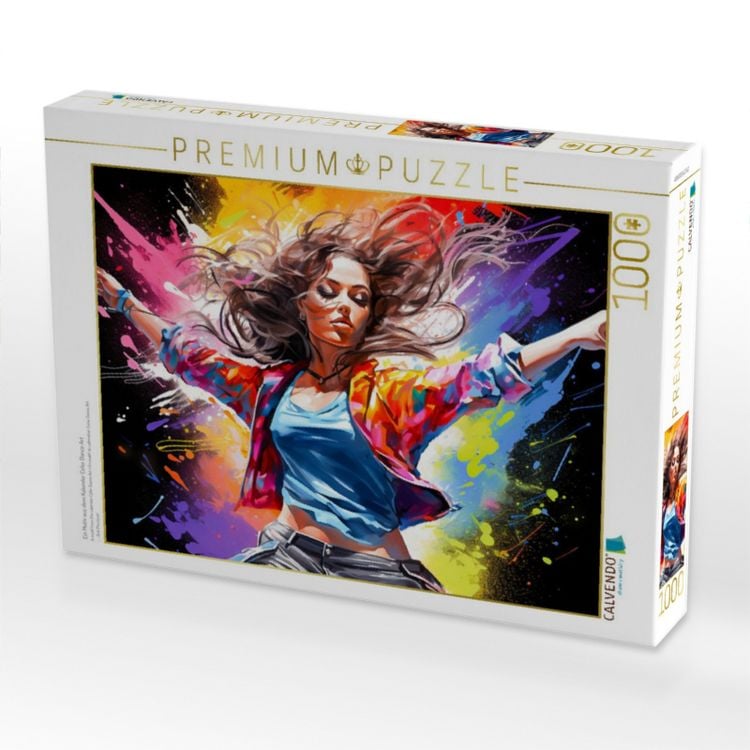 Produktbild: CALVENDO Puzzle Ein Motiv aus dem Kalender Color Dance Art | 1000 Teile Lege-Gr&ouml;&szlig;e 64x48cm Foto-Puzzle f&uuml;r gl&uuml;ckliche Stunden