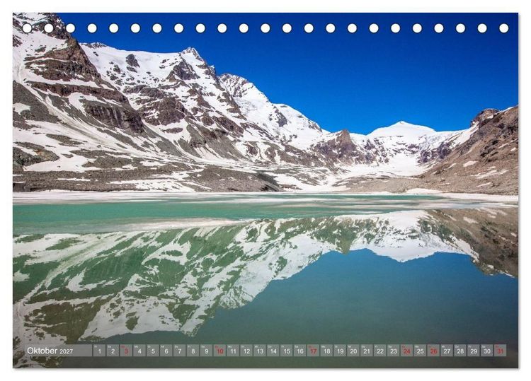 Produktbild: Majest&auml;t Gro&szlig;glockner (Tischkalender 2027 DIN A5 quer), CALVENDO Monatskalender