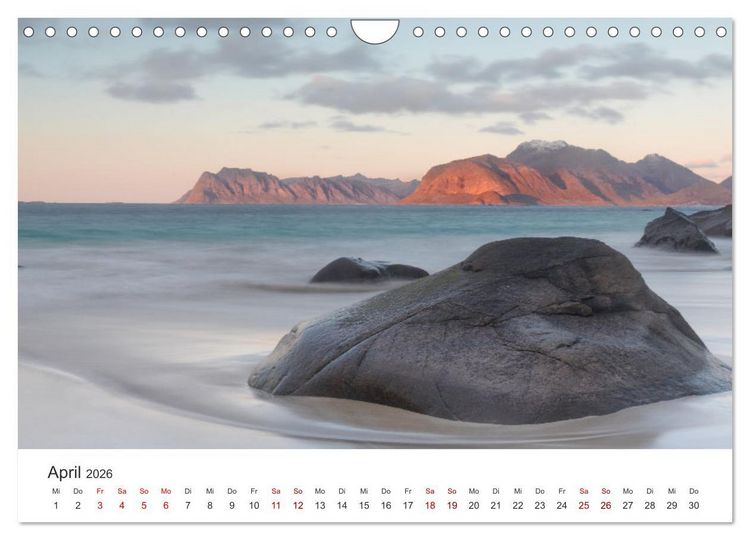 Produktbild: Wo die Wellen tanzen (Wandkalender 2026 DIN A4 quer), CALVENDO Monatskalender