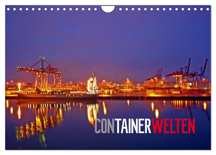 Produktbild: Containerwelten (Wandkalender 2026 DIN A4 quer), CALVENDO Monatskalender