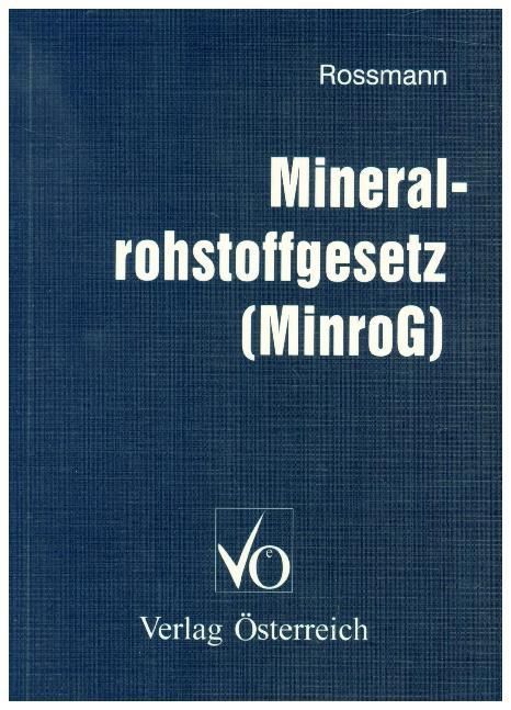 Produktbild: Mineralrohstoffgesetz