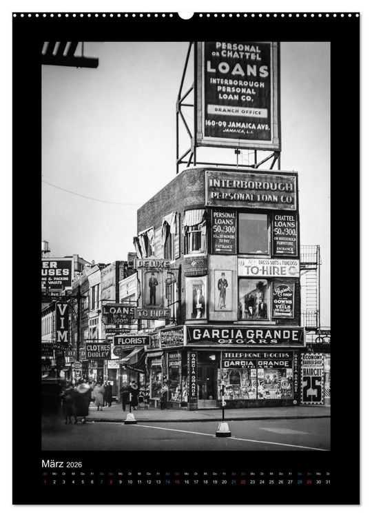 Produktbild: New York in Ansichten von 1936 (Wandkalender 2026 DIN A2 hoch), CALVENDO Monatskalender