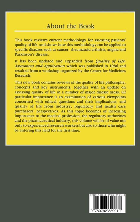 Produktbild: Quality of Life Assessment