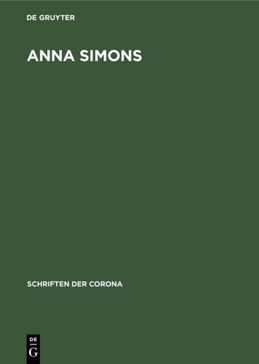 Produktbild: Anna Simons