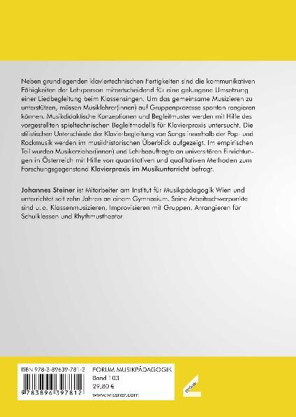 Produktbild: Klavierpraxis im Musikunterricht