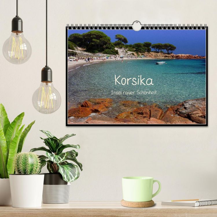 Produktbild: Korsika - Insel rauer Sch&ouml;nheit (Wandkalender 2026 DIN A4 quer), CALVENDO Monatskalender