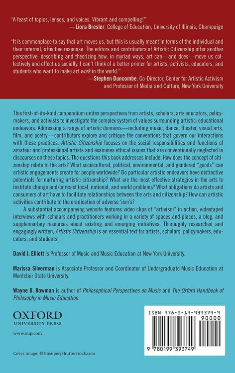 Produktbild: Artistic Citizenship