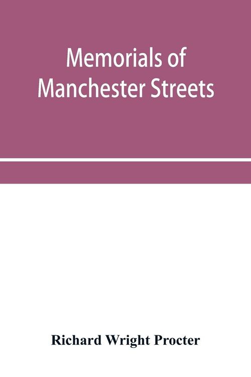 Produktbild: Memorials of Manchester streets