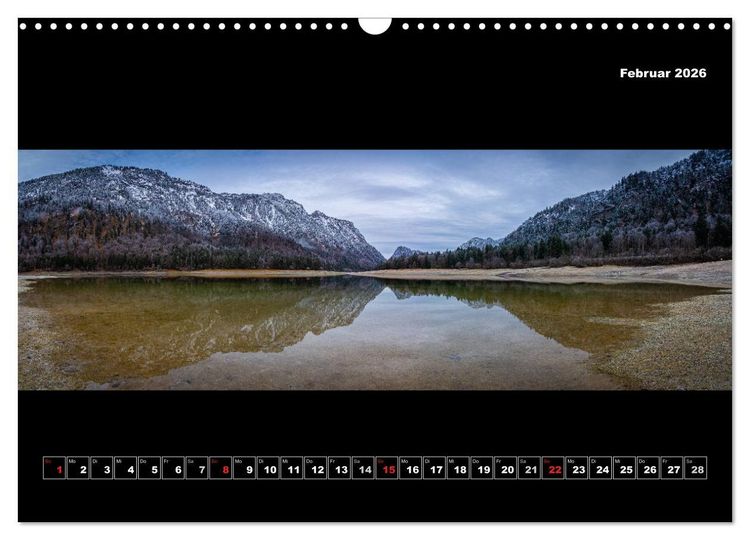 Produktbild: Weitblicke - Panoramen (Wandkalender 2026 DIN A3 quer), CALVENDO Monatskalender