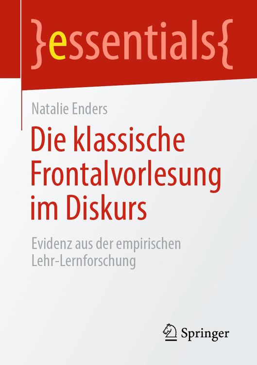 Produktbild: Die klassische Frontalvorlesung im Diskurs